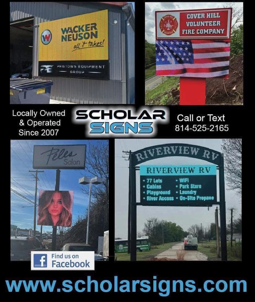 37.75"X113.75", 1 SIDED, CROSSFIRE 6MM, OUTDOOR LED SIGN