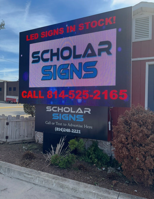 94”X141”, 2 SIDED, PRO SERIES 6mm OUTDOOR LED SIGN